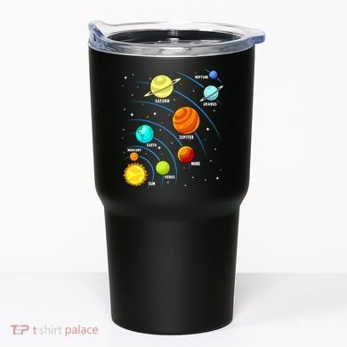 Colorful Planets Solar Systemss Boy Space Science Tumbler