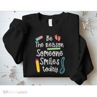 Childcare Provider Smilie Today Child Care Daycare Teacher Sweatshirt thumb 2