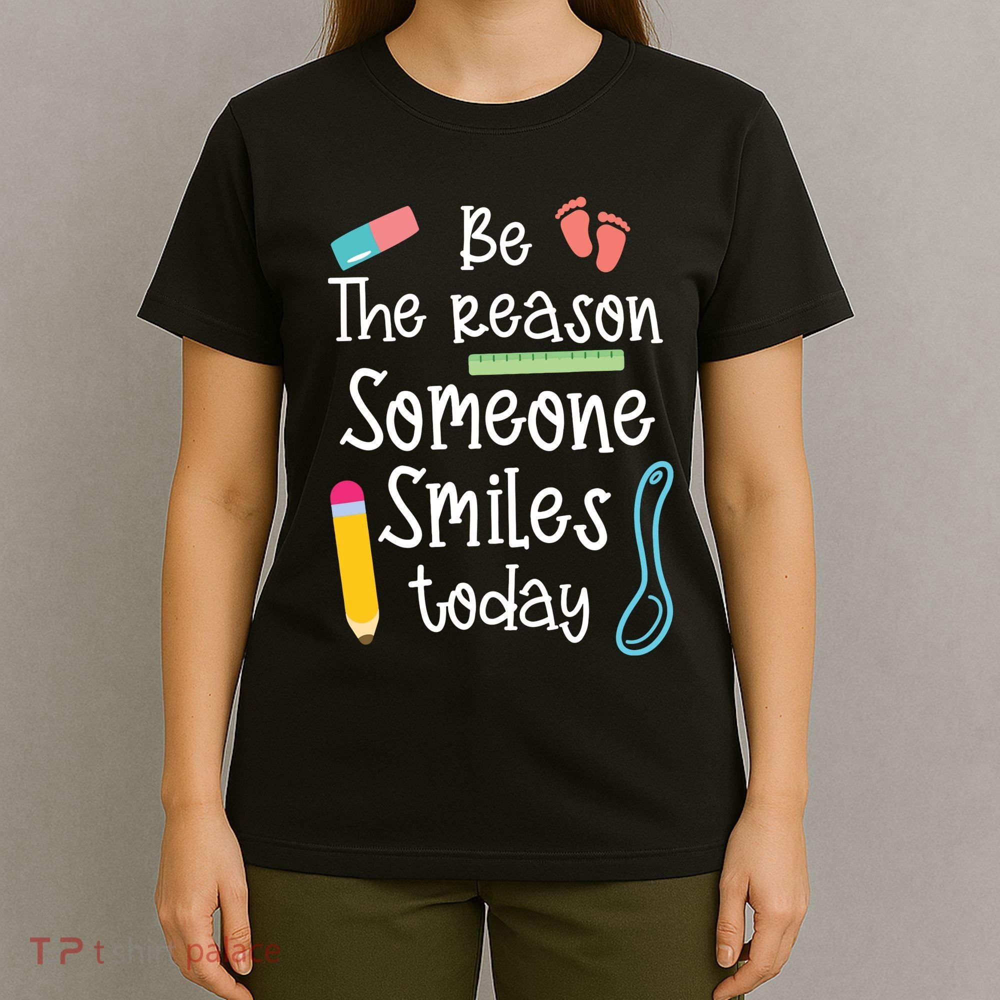 Childcare Provider Smilie Today Child Care Daycare Teacher T-Shirt