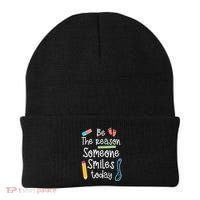 Childcare Provider Smilie Today Child Care Daycare Teacher Beanie thumb 0