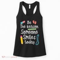 Childcare Provider Smilie Today Child Care Daycare Teacher Women's Tank Top thumb 0