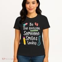 Childcare Provider Smilie Today Child Care Daycare Teacher Women's T-Shirt thumb 4