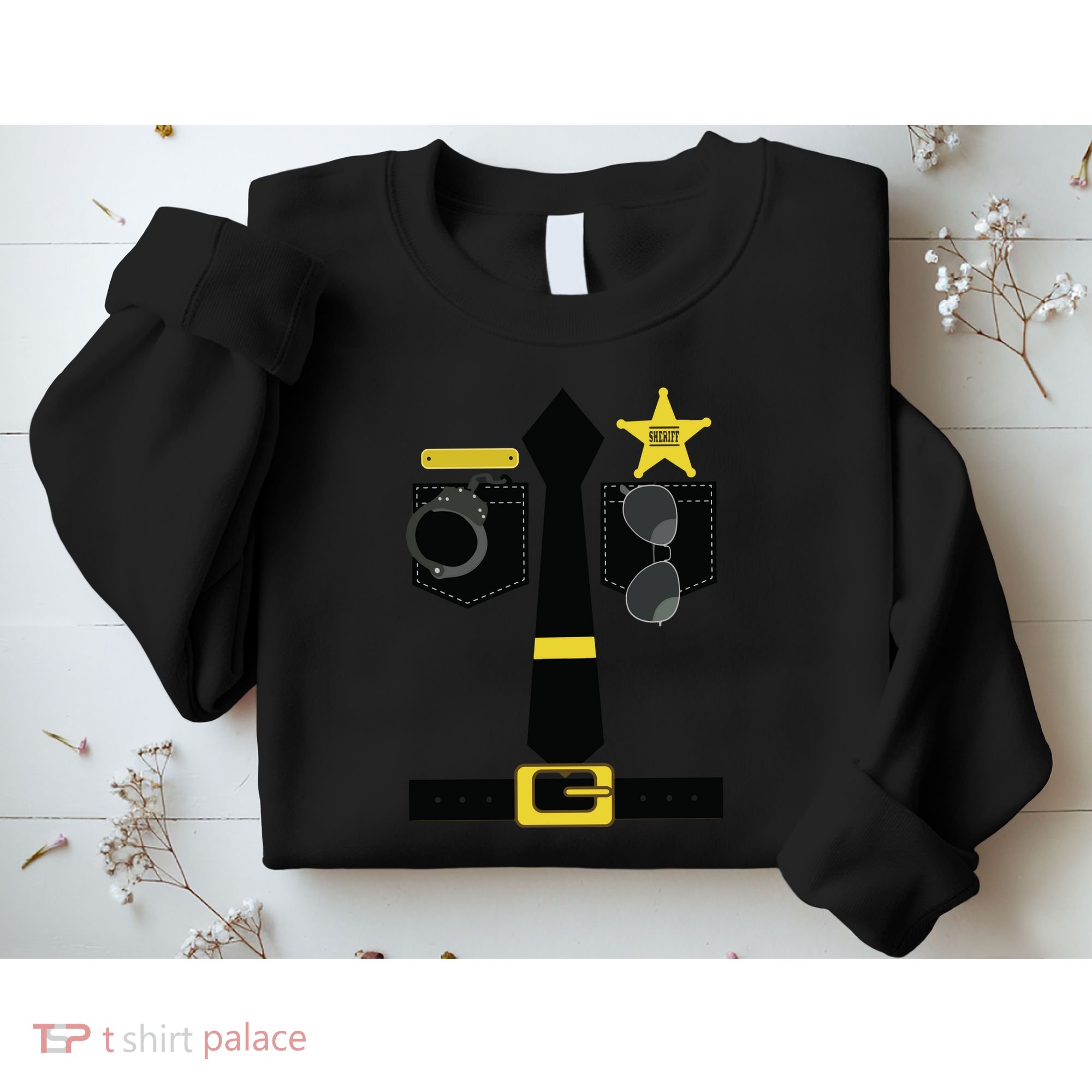 Chp Police Sheriff Highway Patrol Halloween Costume Sweatshirt