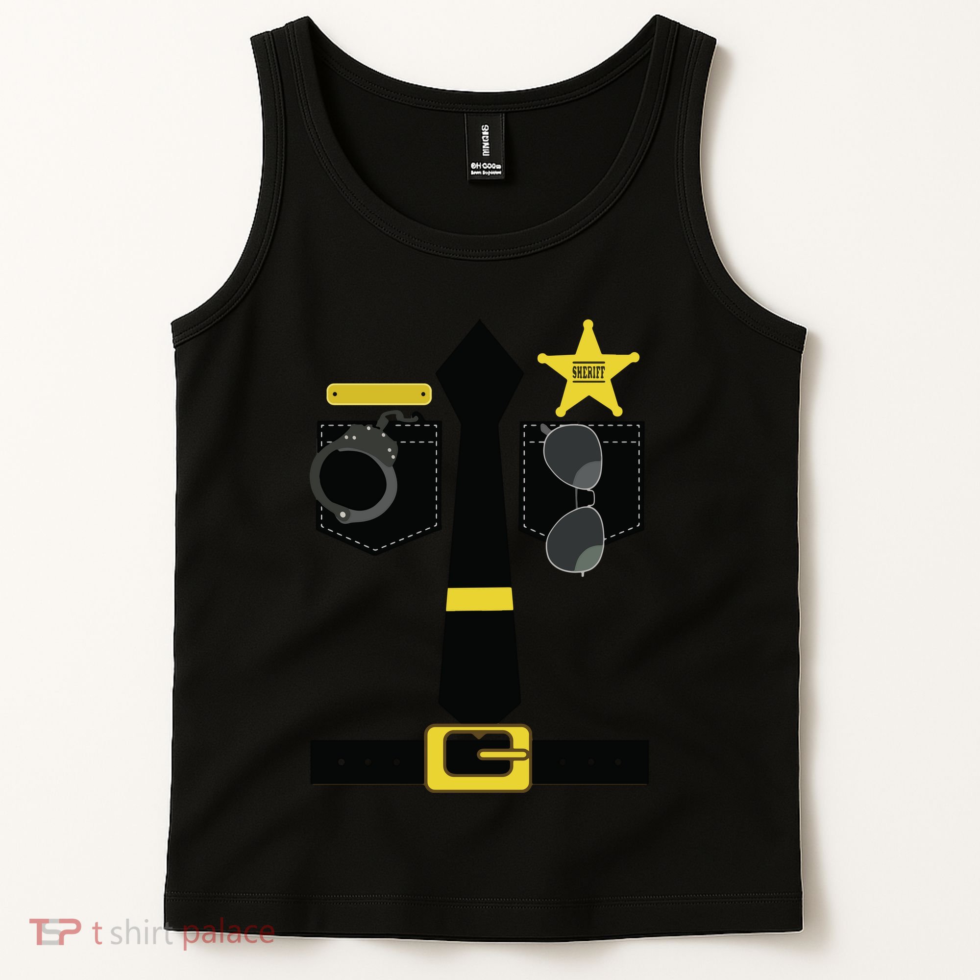 Chp Police Sheriff Highway Patrol Halloween Costume Tank Top