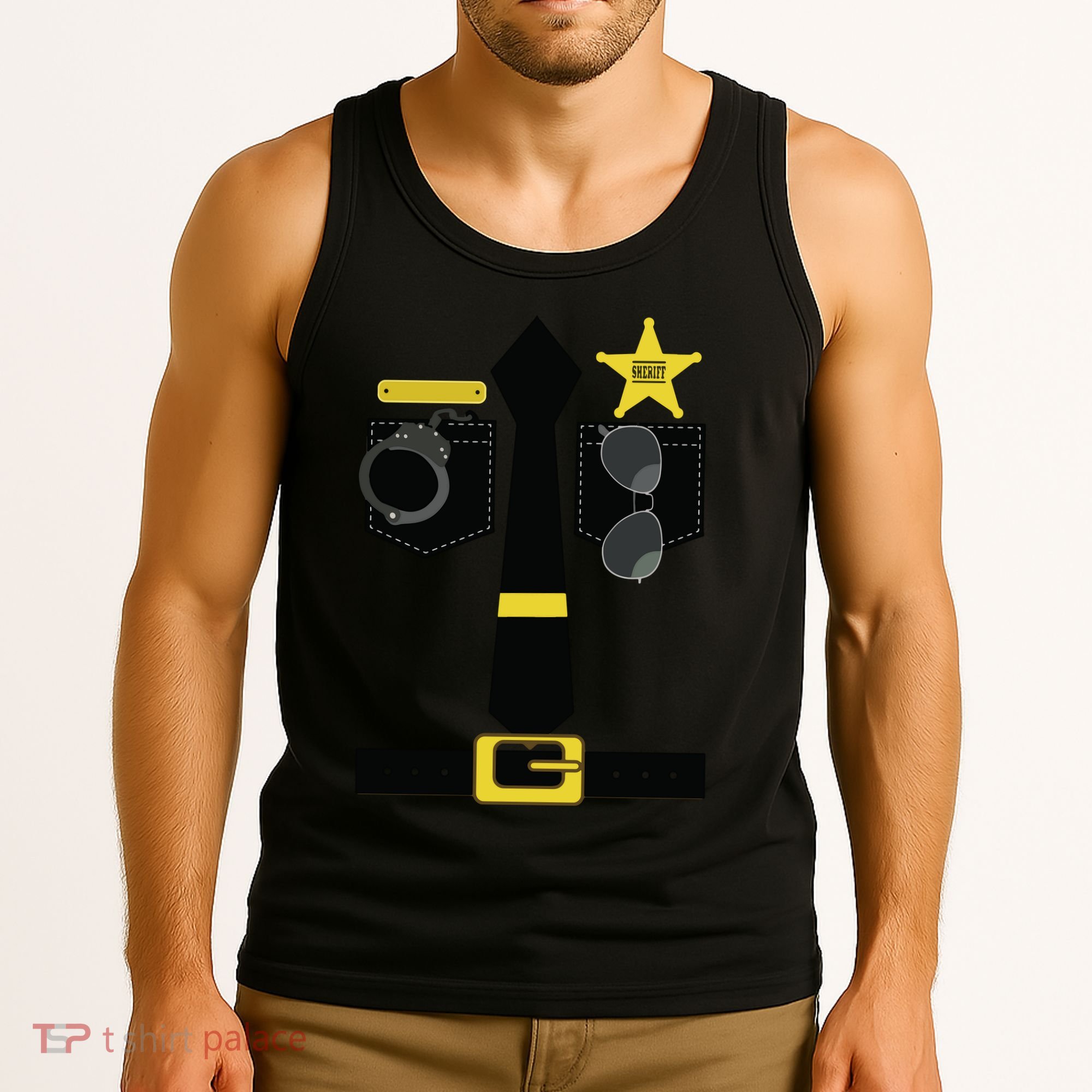 Chp Police Sheriff Highway Patrol Halloween Costume Tank Top