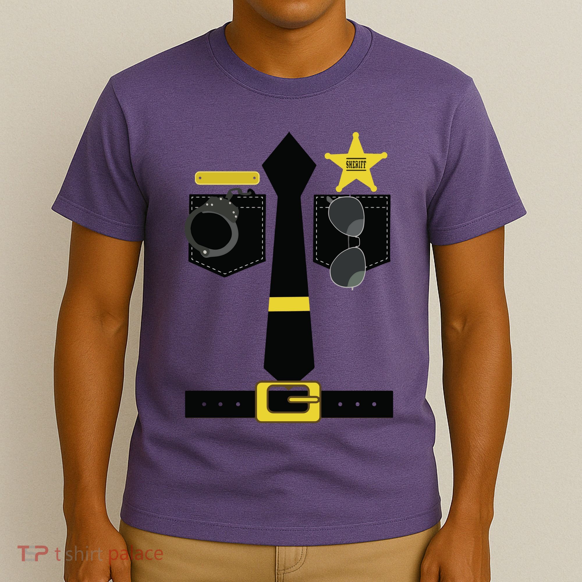 Chp Police Sheriff Highway Patrol Halloween Costume T-Shirt
