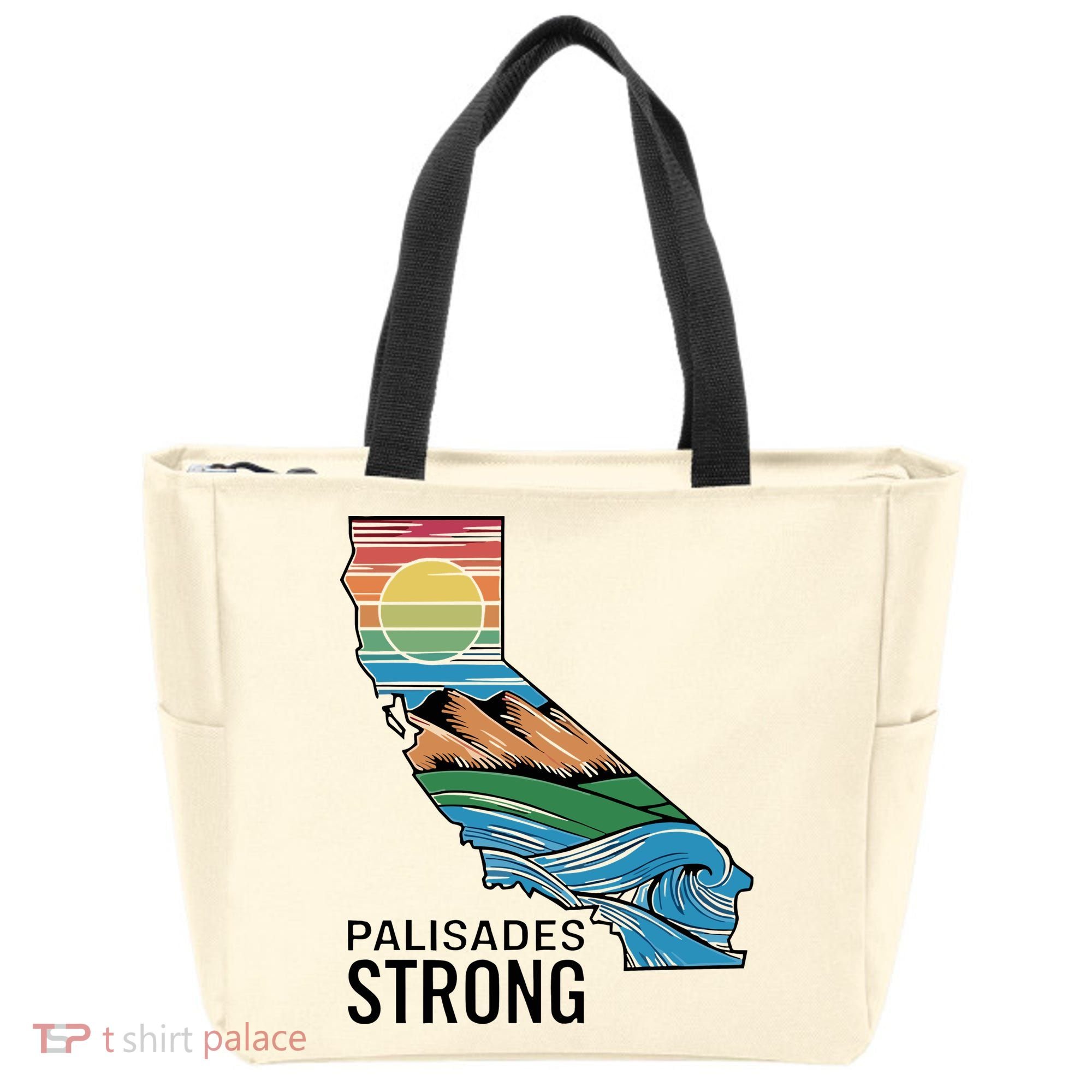 California Palisades Strong Tote Bag