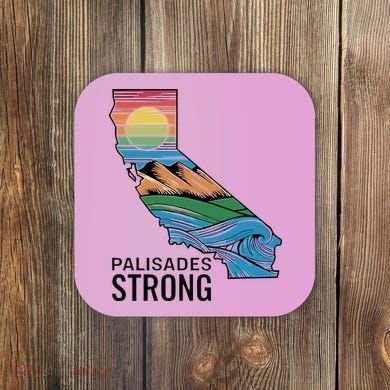 California Palisades Strong Coaster