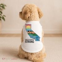California Palisades Strong Doggie Tank thumb 2