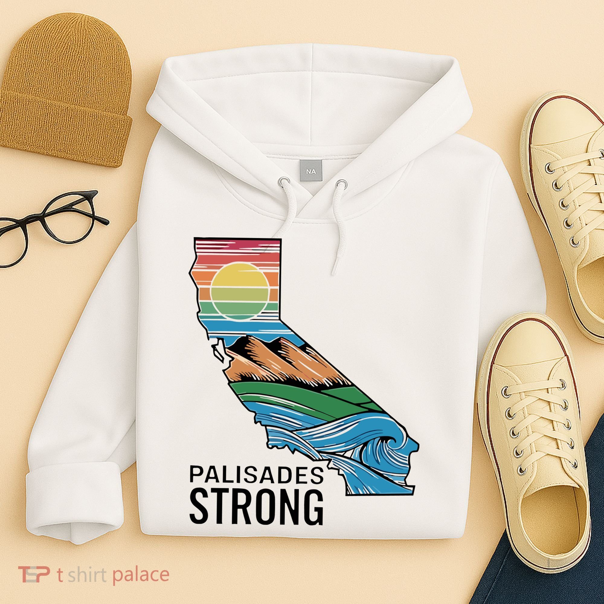 California Palisades Strong Hoodie