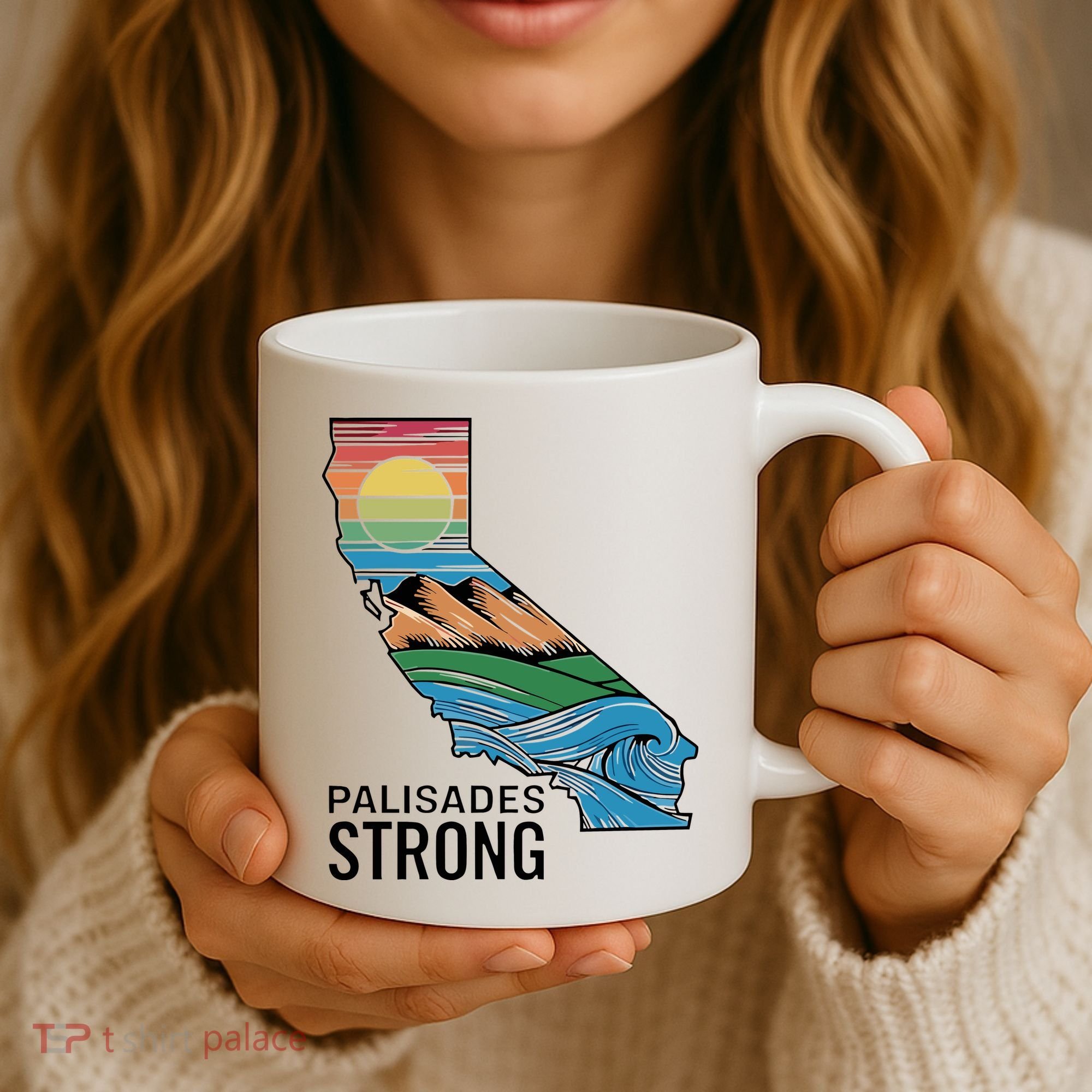 California Palisades Strong Coffee Mug