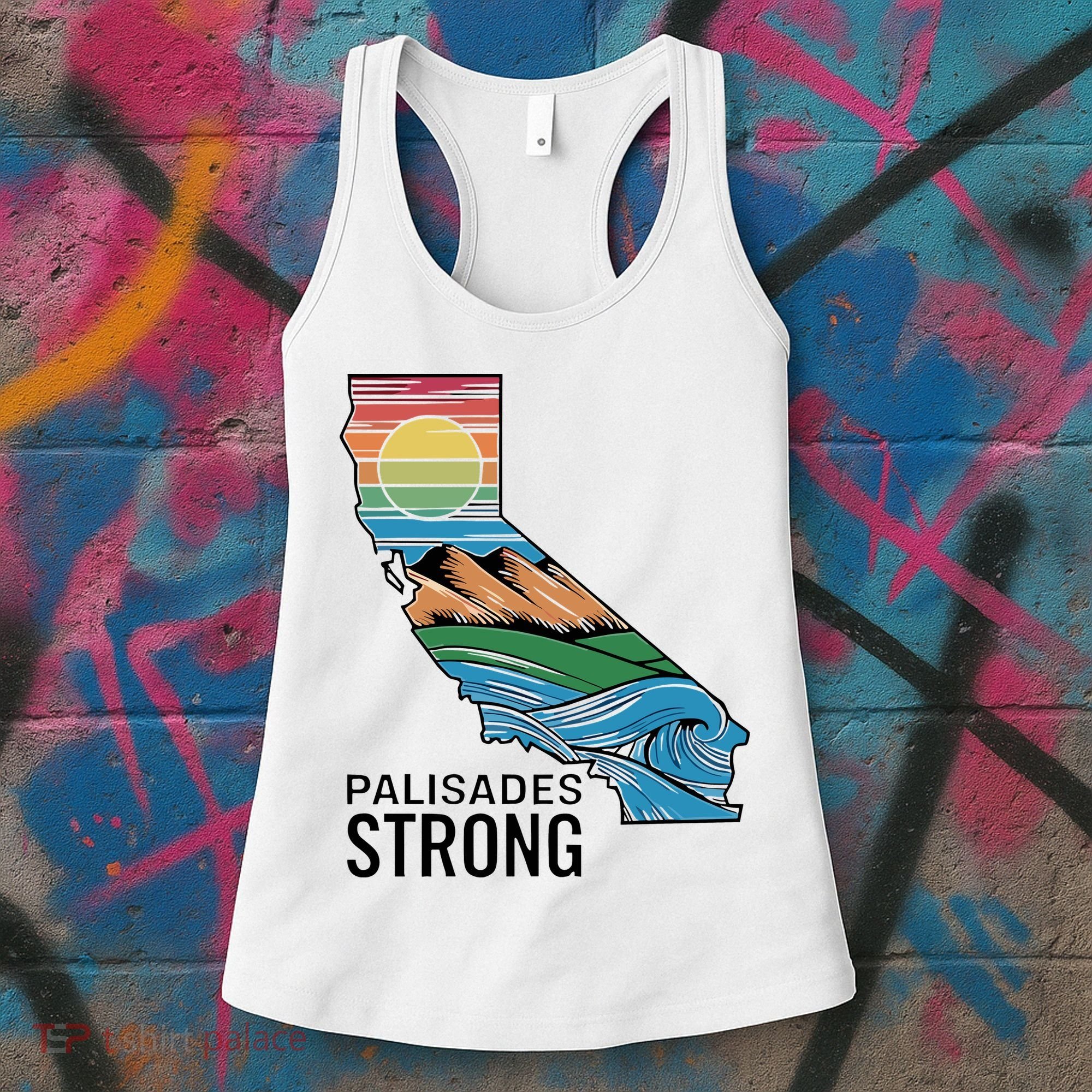 California Palisades Strong Women's Tank Top