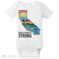 California Palisades Strong Baby Bodysuit thumb 0