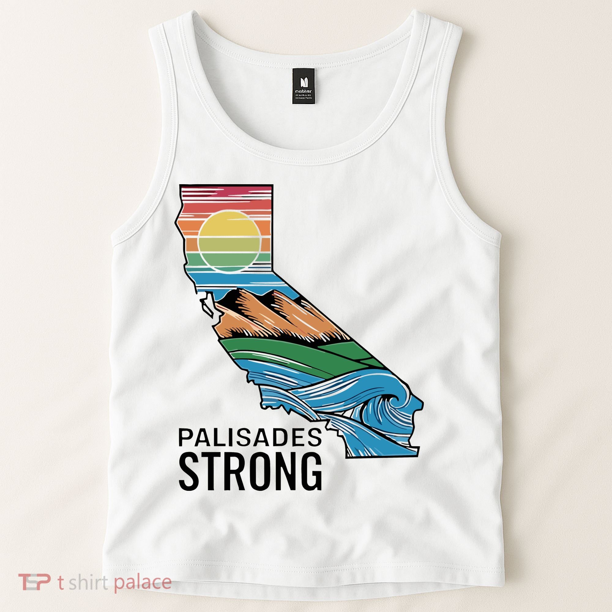 California Palisades Strong Tank Top