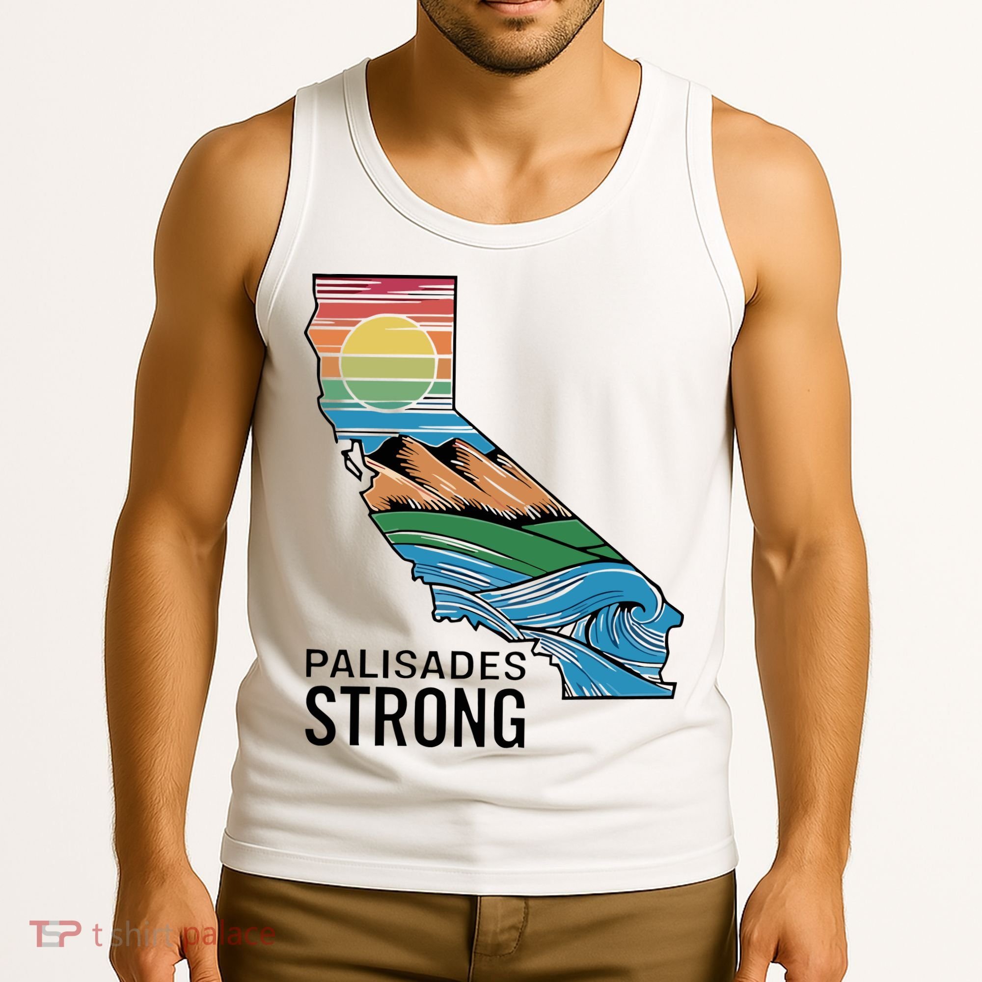California Palisades Strong Tank Top
