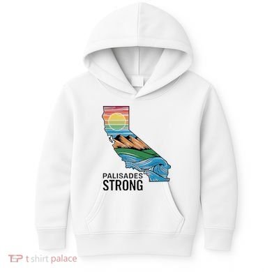 California Palisades Strong Kids Hoodie