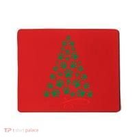 Christmas Paw Tree Christmas Dog Paw Christmas Tree Mousepad thumb 0