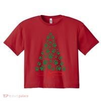Christmas Paw Tree Christmas Dog Paw Christmas Tree Women's Crop Top Tee thumb 0