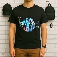 Colorful Phishjam Tiedye For Fisherman Fish Graphic T-Shirt thumb 6