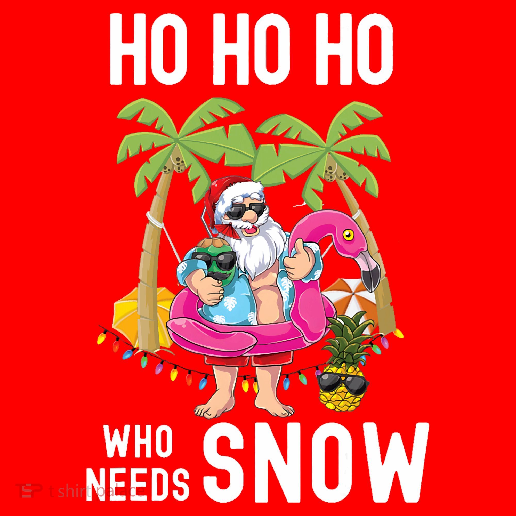 Christmas Palm Tree Santa Surfing Summer Beach Vacation Santa Hat