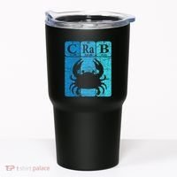 Crab Periodic Table Elements Seafood Crabbing Retro Crabber Tumbler thumb 0