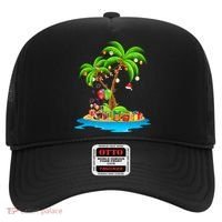 Christmas Palm Tree Tropical Xmas Coconut Matching Family Gift Hat thumb 0