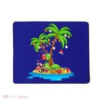 Christmas Palm Tree Tropical Xmas Coconut Matching Family Gift Mousepad thumb 0