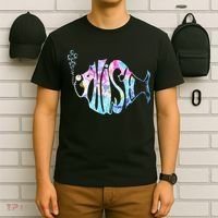Colorful Phishjam Tiedye For Fisherman Fish T-Shirt thumb 6