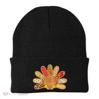 Cute Pattern Thanksgiving Turkey Beanie thumb 0