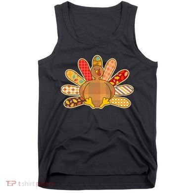 Cute Pattern Thanksgiving Turkey Tank Top
