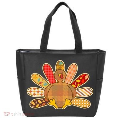 Cute Pattern Thanksgiving Turkey Bag