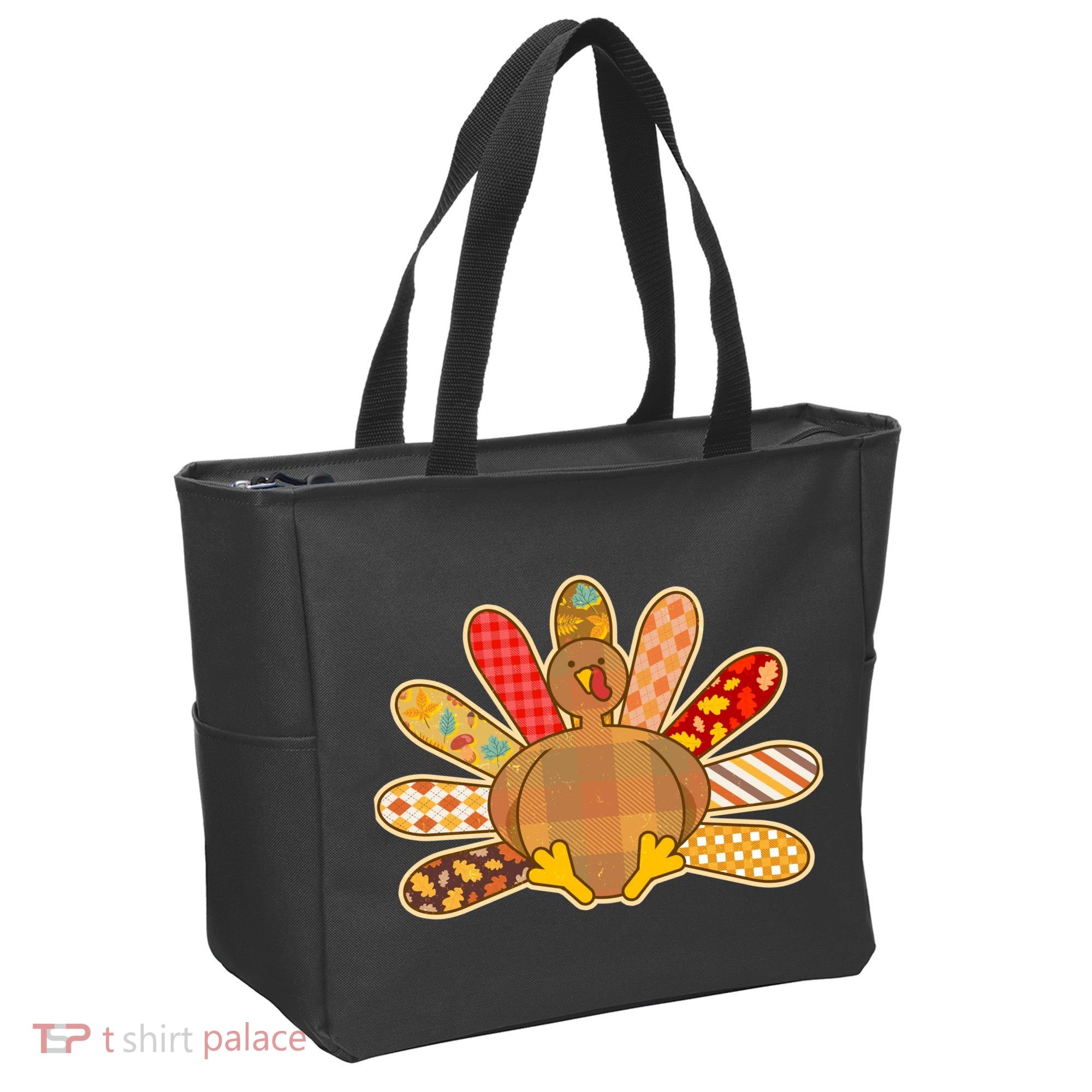 Cute Pattern Thanksgiving Turkey Bag