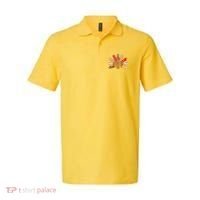 Cute Pattern Thanksgiving Turkey Polo thumb 0