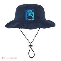 Crab Periodic Table Elements Seafood Crabbing Retro Crabber Bucket Hat thumb 0
