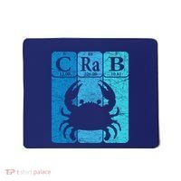 Crab Periodic Table Elements Seafood Crabbing Retro Crabber Mousepad thumb 0