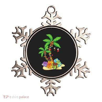 Christmas Palm Tree Tropical Xmas Coconut Lights Funny Gifts Ornament