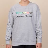 Cute Physical Therapist Assistant PTA Physical Therapy Women's Sweatshirt thumb 0