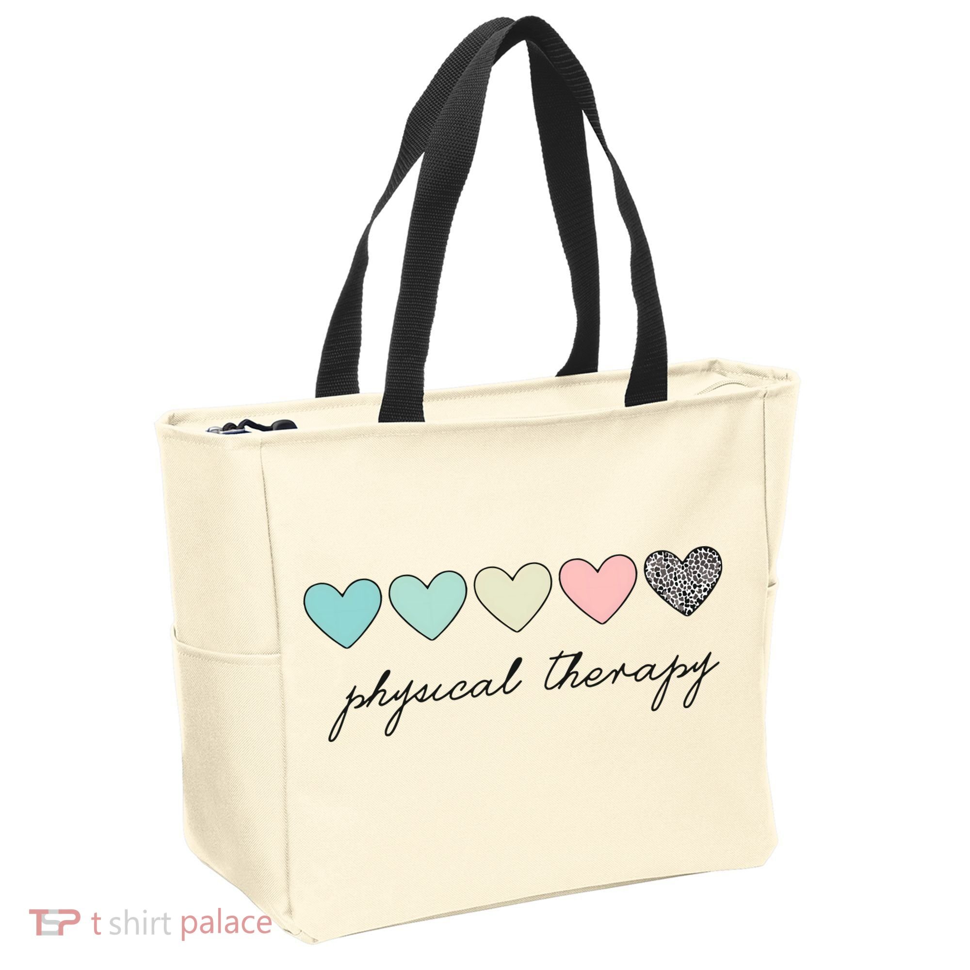Cute Physical Therapist Assistant PTA Physical Therapy Tote Bag