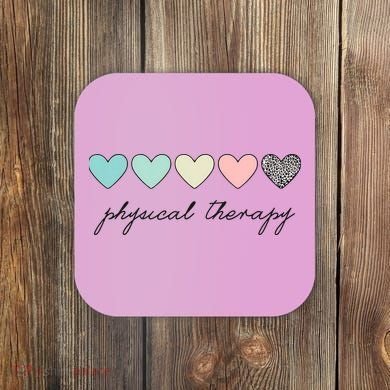 Cute Physical Therapist Assistant PTA Physical Therapy Coaster