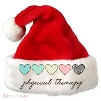 Cute Physical Therapist Assistant PTA Physical Therapy Santa Hat thumb 0