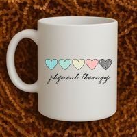 Cute Physical Therapist Assistant PTA Physical Therapy Coffee Mug thumb 2