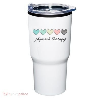 Cute Physical Therapist Assistant PTA Physical Therapy Tumbler