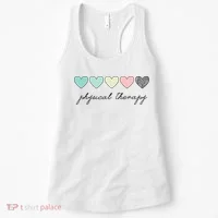 Cute Physical Therapist Assistant PTA Physical Therapy Women's Tank Top thumb 0