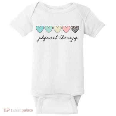 Cute Physical Therapist Assistant PTA Physical Therapy Baby Bodysuit