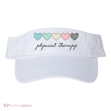 Cute Physical Therapist Assistant PTA Physical Therapy Visor
