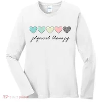 Cute Physical Therapist Assistant PTA Physical Therapy Women's Long Sleeve Shirt thumb 0