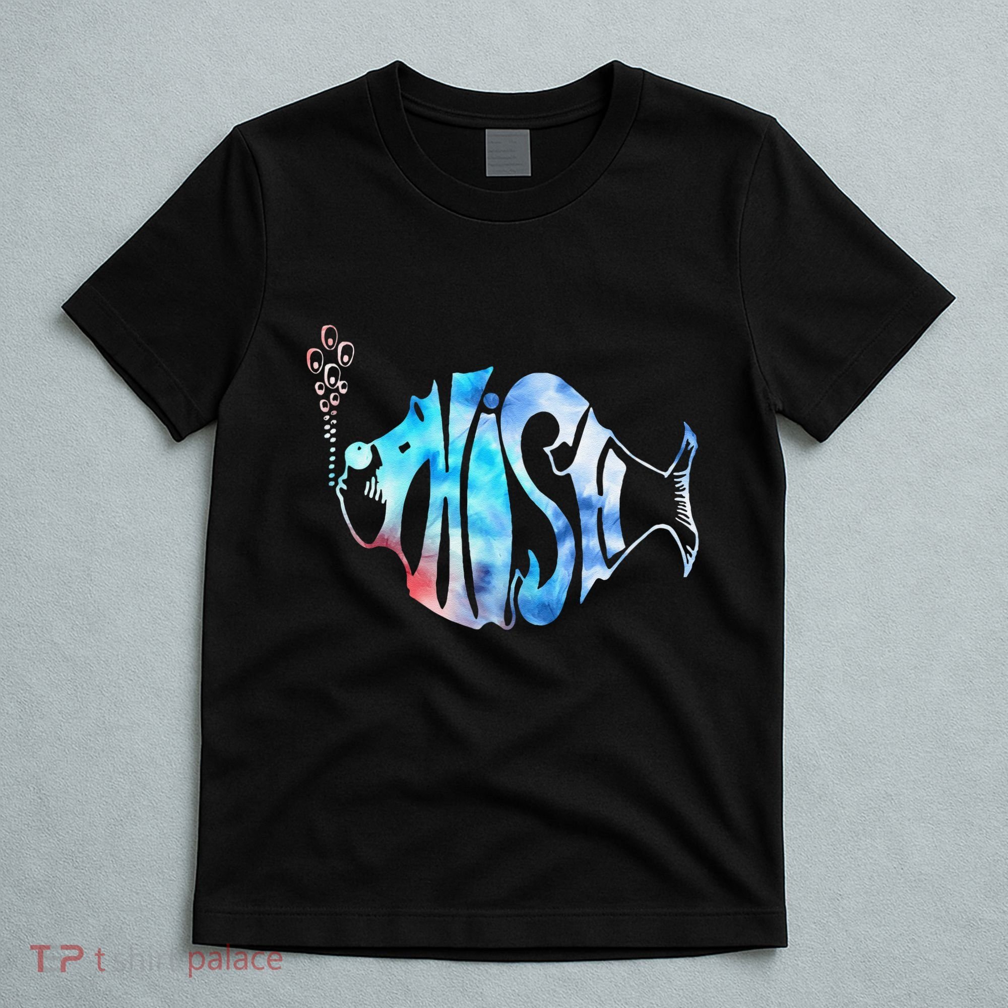 Colorful Phishjam Tiedye For Fisherman Fish Graphic Gift T-Shirt