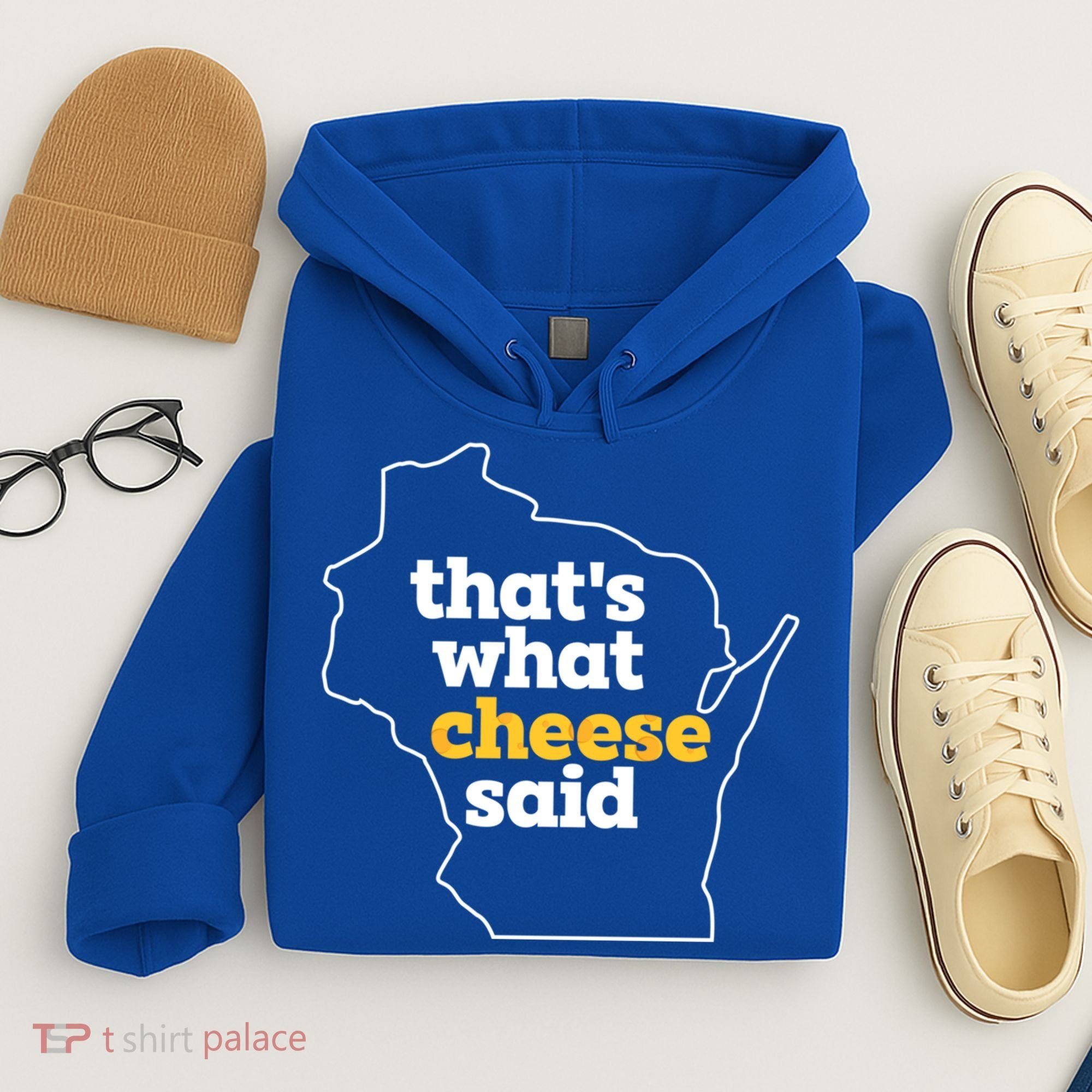 Cheese Pun ThatS What Cheese Said Funny Wisconsin Cheese Gift Hoodie