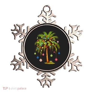 Christmas Palm Tree Light Hawaiian Tropical Xmas Ornament