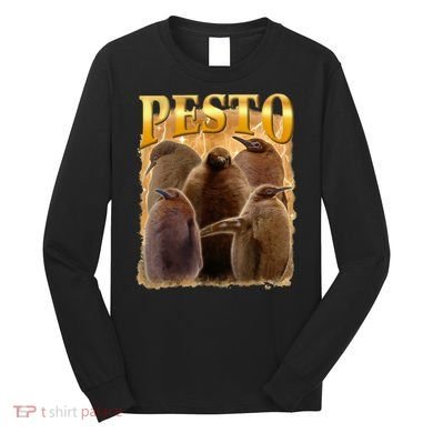 Cute Pesto The Penguins Long Sleeve Shirt